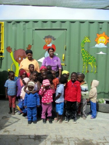 Kindergruppe DRC Kindergarten Swakopmund Namibia. HHK e.V.