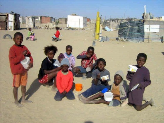 Namibia, DRC Suppenküche Kinder für HHK e.V.